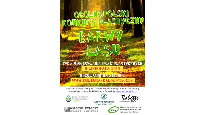 Plakat "Barwy lasu"